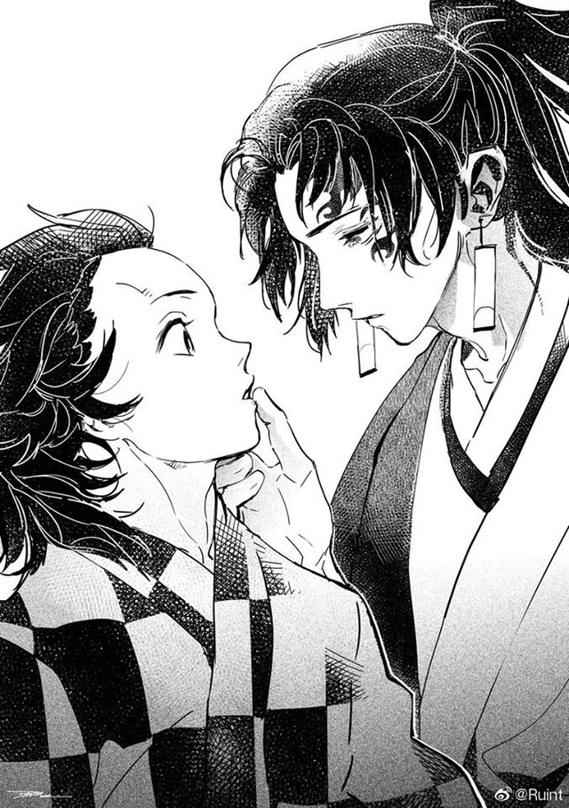 Lặng người khi ngắm bộ ảnh đen trắng tuyệt đẹp về các nhân vật trong Kimetsu no Yaiba - Ảnh 13.