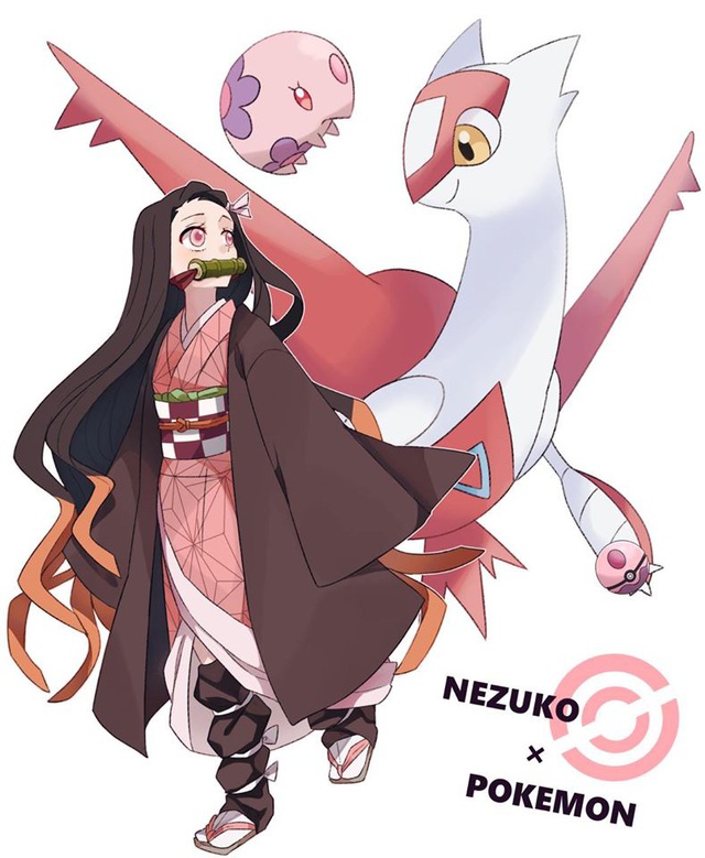 Sẽ ra sao nếu các nhân vật Kimetsu no Yaiba và Pokemon ở trong cùng 1 vũ trụ hoạt hình? - Ảnh 2.