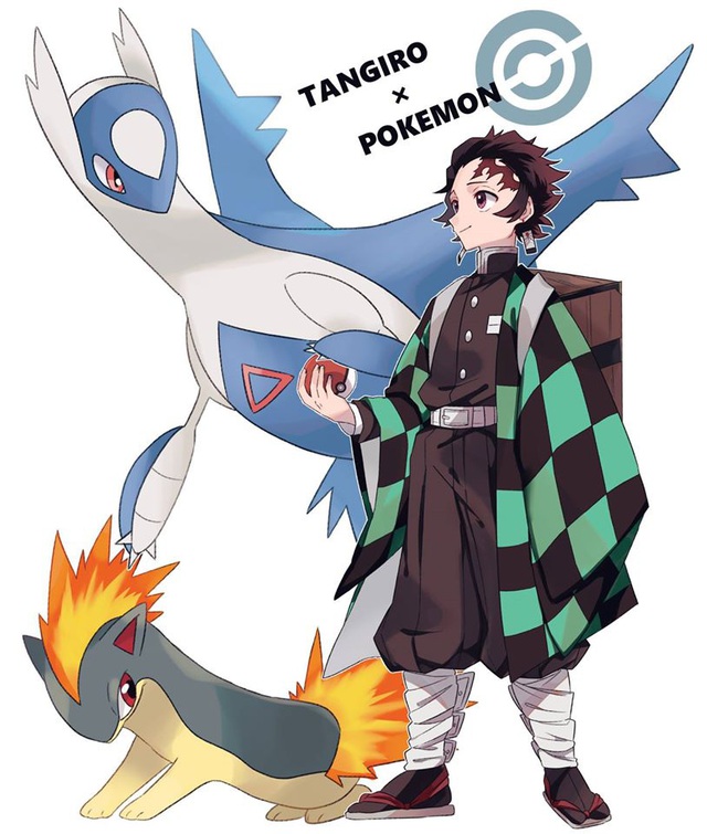 Sẽ ra sao nếu các nhân vật Kimetsu no Yaiba và Pokemon ở trong cùng 1 vũ trụ hoạt hình? - Ảnh 7.