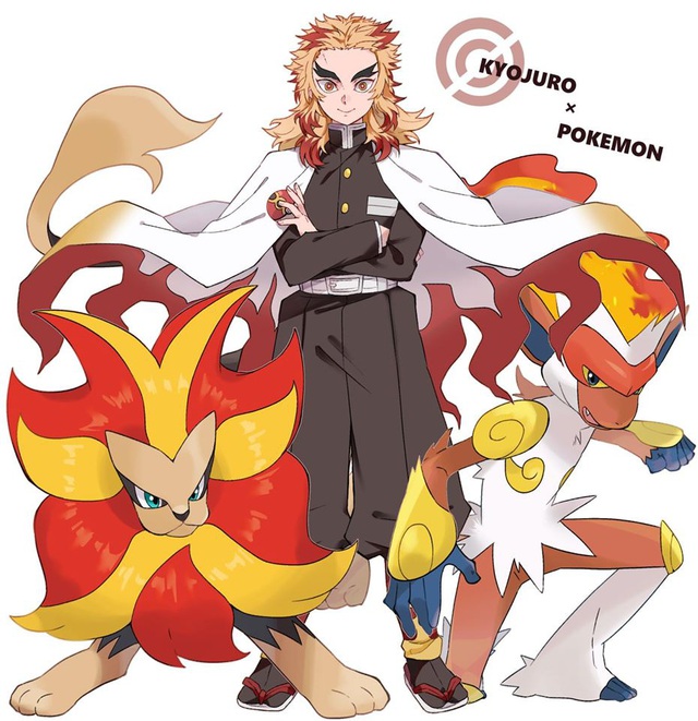 Sẽ ra sao nếu các nhân vật Kimetsu no Yaiba và Pokemon ở trong cùng 1 vũ trụ hoạt hình? - Ảnh 15.