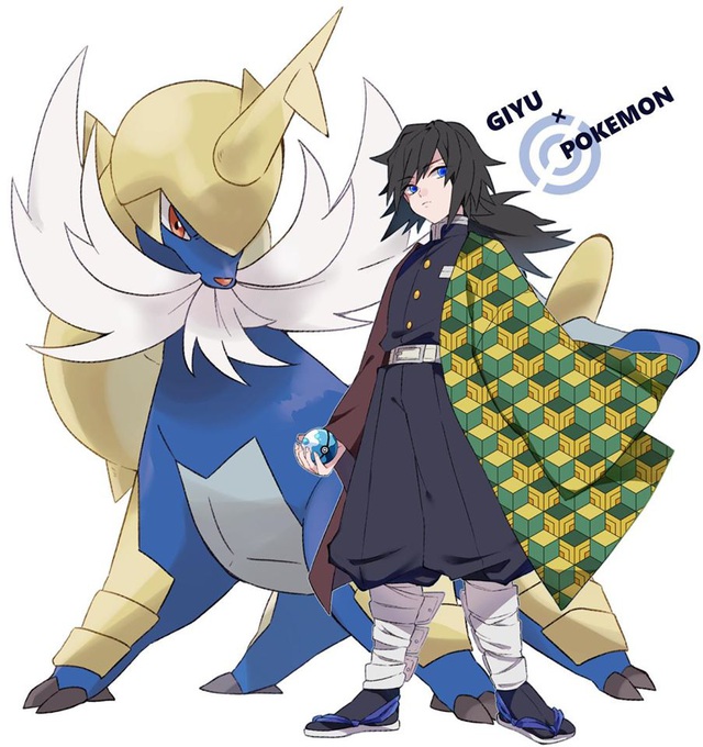 Sẽ ra sao nếu các nhân vật Kimetsu no Yaiba và Pokemon ở trong cùng 1 vũ trụ hoạt hình? - Ảnh 17.