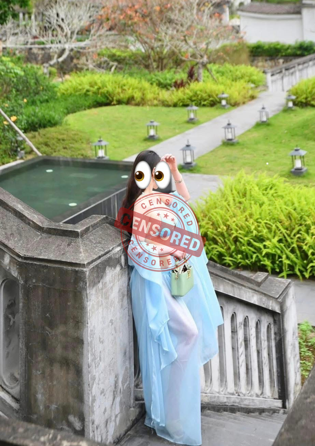 Phẫn nộ trước loạt ảnh "mát mẻ" của nữ du khách dưới chân núi Yên Tử, báo động tư duy sống ảo lệch lạc tại điểm đến tâm linh- Ảnh 2.