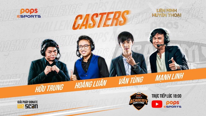 POPS eSports đồng hành cùng giải đấu LMHT Academy Challenge