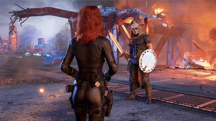 Hóa thân thành Black Widow đại chiến Taskmaster ngay trong Marvels Avengers - Ảnh 3.