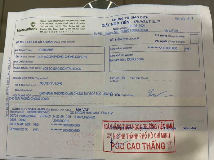 Noway và ông Cao Lê Tuấn Tú thông báo tất toán 200 triệu tiền từ thiện, khép lại lùm xùm ngâm tiền ủng hộ miền Trung - Ảnh 2.