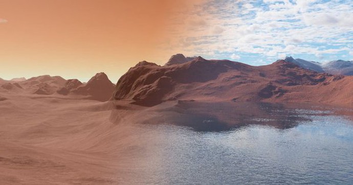 Đại dương trên Sao Hỏa: Bằng chứng mới cho thấy Hành tinh Đỏ có một đại dương cổ đại khổng lồ!