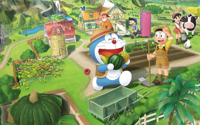 Xuất hiện tựa game nông trại mới với chủ đề Doraemon, đưa người chơi về tuổi thơ