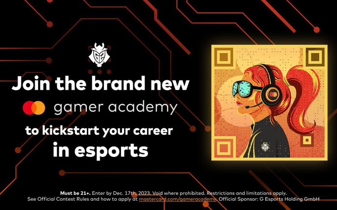 Hợp tác cùng G2 Esports và Riot Games, Học viện Mastercard Gamer chính thức nhận đơn đăng ký
