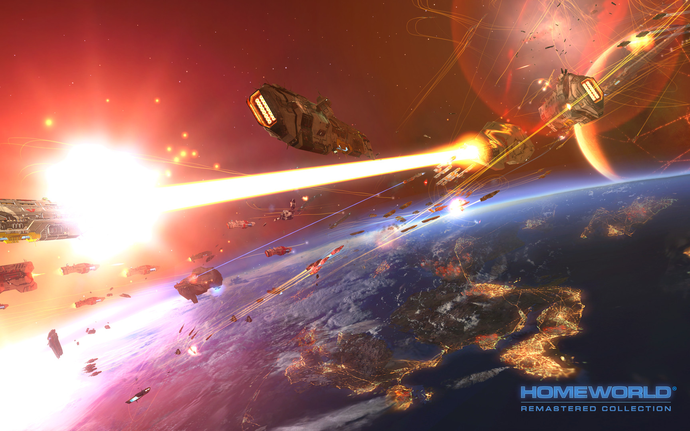 Khám phá vũ trụ rộng lớn với game miễn phí "Homeworld Remastered Collection"