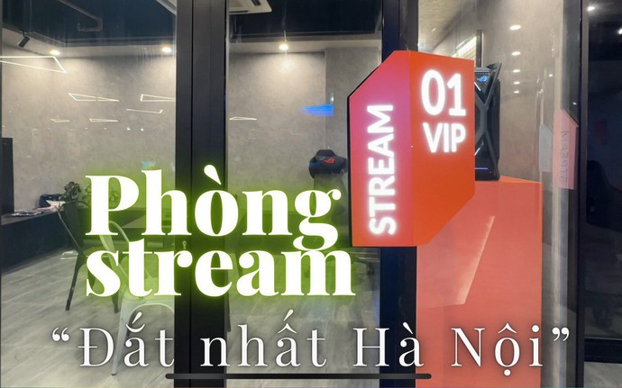 Phòng stream 200k/giờ tại Hà Nội, cấu hình toàn những "quái vật"