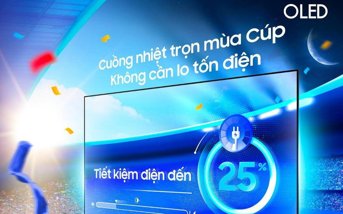 Tết thêm đỉnh với TV Samsung AI OLED: Từ mở tiệc đón xuân đến chiến game thả ga!