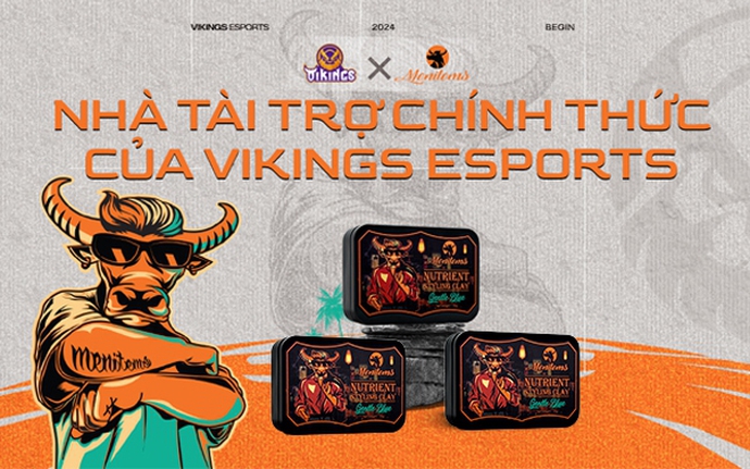 Menitems – Nhà tài trợ chính thức của Vikings Esports ở mùa giải VCS 2024