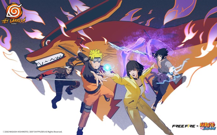 "Đỉnh của chóp" sự kiện hợp tác Free Fire x Naruto Shippuden, từ game thủ cho đến fan anime đều không nên bỏ lỡ