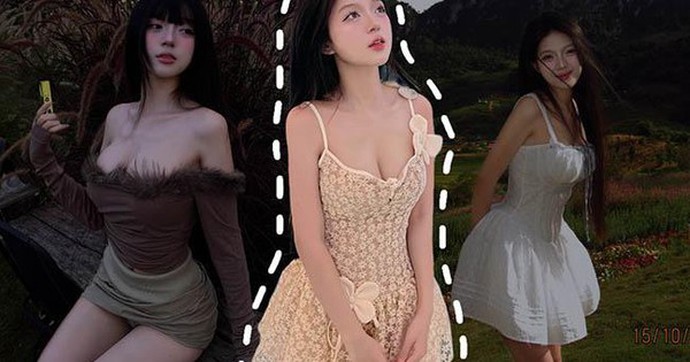 Visual đỉnh cao, hot girl khiến fan say đắm vì những bức ảnh táo bạo