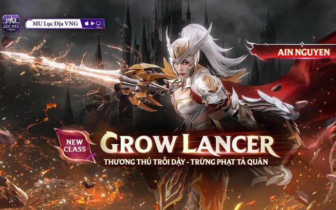 Grow Lancer – class thứ 7 sắp chào sân trong game MU Lục Địa VNG