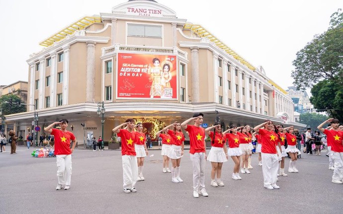 Cổ vũ đội tuyển Audition SEA Games 33 bằng màn nhảy tiếp lửa đầy cảm xúc