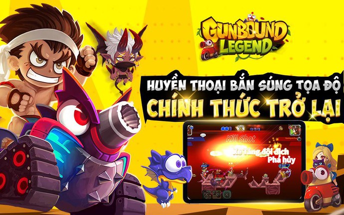Vua Toạ Độ trở lại: Gunbound Legend đổ bộ Mobile & PC với diện mạo mới