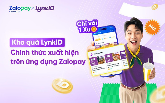 LynkiD hợp tác Zalopay: Tích hợp Kho quà, mở rộng ưu đãi đa nền tảng