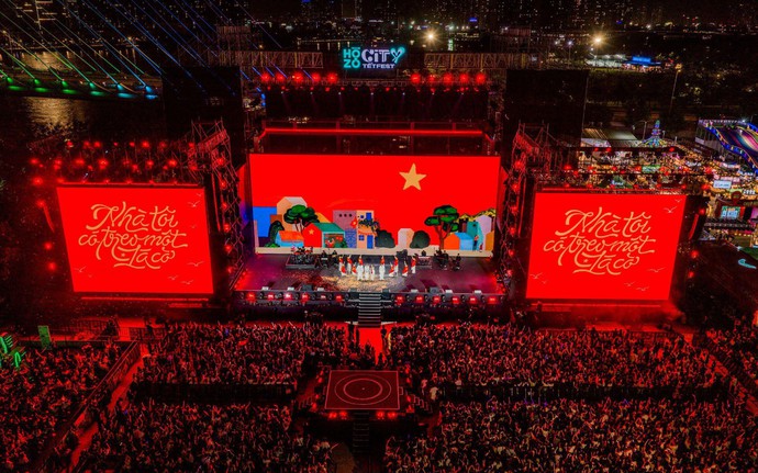 Countdown tại TP.HCM: Trải nghiệm trọn vẹn chỉ tìm thấy ở HOZO CITY TẾT FEST