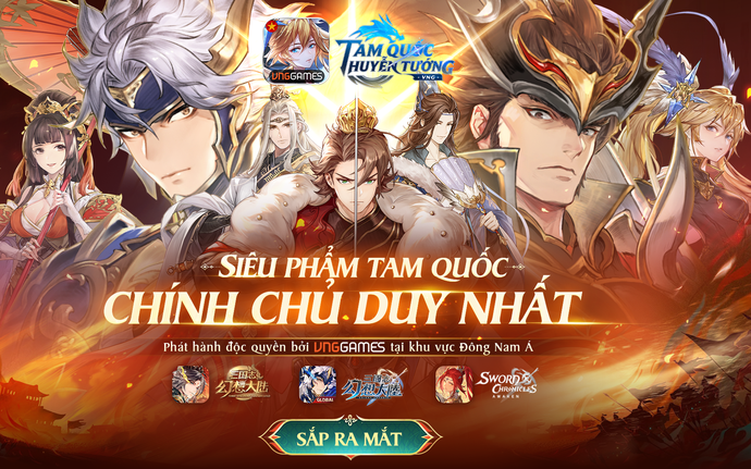 Huyền thoại Tam Quốc tung hoành khắp châu Á chính thức về Việt Nam