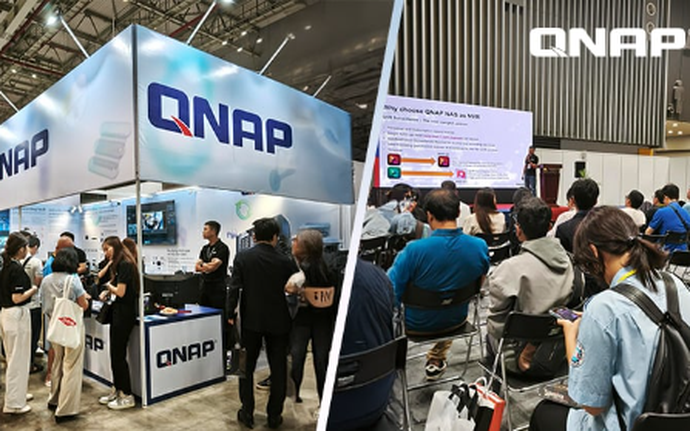 QNAP gây ấn tượng tại triển lãm ICTCOMM 2025 với hệ sinh thái giải pháp lưu trữ và giám sát thông minh
