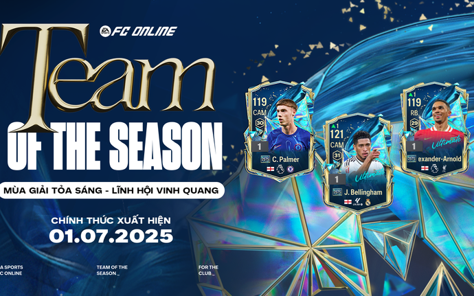 FC ONLINE chính thức nâng cấp gameplay & ra mắt mùa thẻ 25TOTS