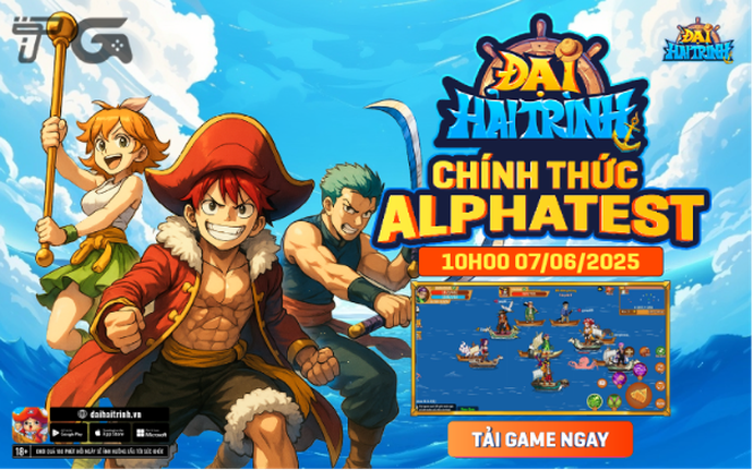 Đại Hải Trình chính thức Alpha Test ngày 7/6/2025