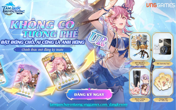 Tam Quốc Huyễn Tướng VNG: Tựa game Tam Quốc cân bằng nhất cho người bận rộn và “nông dân cày chay”