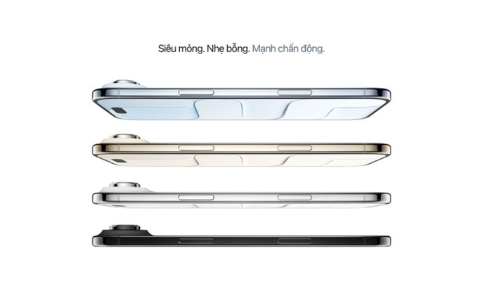 Camera iPhone Air: Điểm nhấn đột phá trong siêu phẩm mỏng nhẹ nhất từ Apple