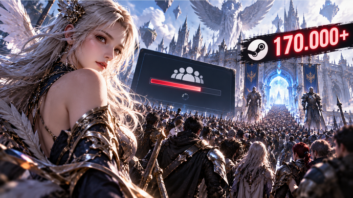 Bom tấn nhập vai vừa mở cửa đã “vỡ trận”, game thủ bỏ tiền chơi sớm vẫn phải chờ, hơn 170.000 người vẫn đổ xô trải nghiệm
