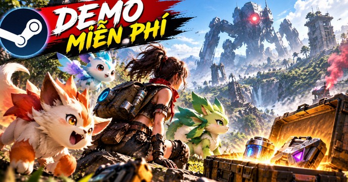 Xuất hiện tựa game mang phong cách Pokémon nhưng lại sinh tồn, loot đồ quá hấp dẫn, đã có thể chơi thử miễn phí