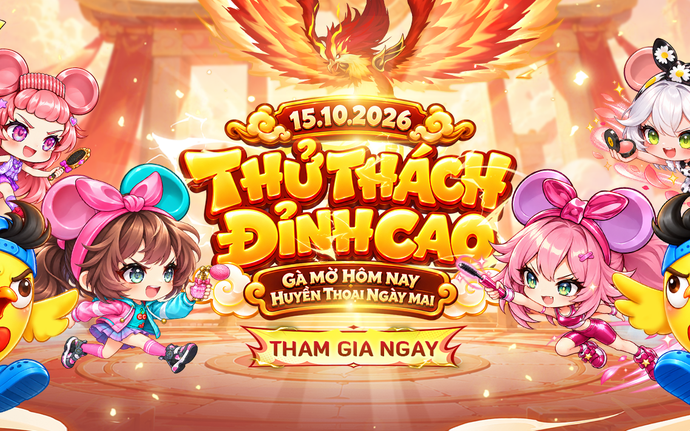 Loạt KOL trải nghiệm phiên bản mới Thử Thách Đỉnh Cao, thích thú khi từ “gà mờ” hóa “huyền thoại” trong Gunny Mobi