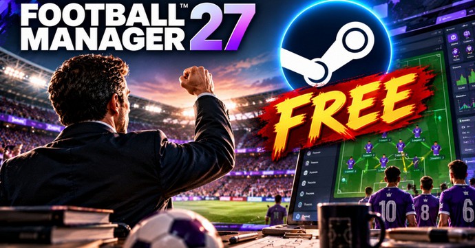Steam bất ngờ cho chơi miễn phí bom tấn quản lý bóng đá mới nhất, giá trị lên tới gần 1,5 triệu với game thủ