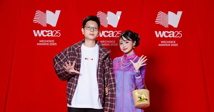 MC Phương Thảo, Minh Nghi và Mai Dora khoe sắc trên thảm đỏ WeChoice Awards 2025