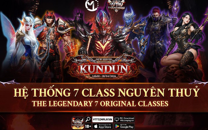 Vũ Trụ Thần Thoại - Tái hiện MMORPG cày cuốc nguyên bản