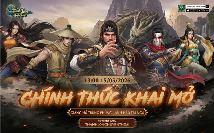 Thanh Long Huyền Thoại tái hiện giang hồ rực lửa 2007 trên mobile