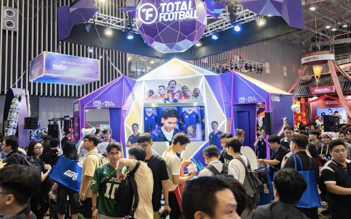 Total Football VNG ra mắt ấn tượng tại sự kiện Vietnam GameVerse 2026