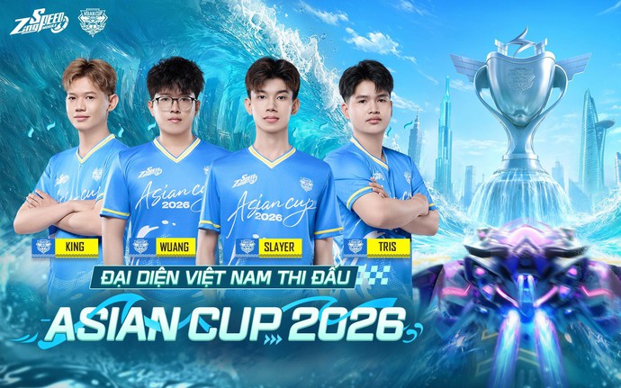 Asian Cup 2026 - Nơi khẳng định tài năng của Zingspeed Mobile Việt Nam
