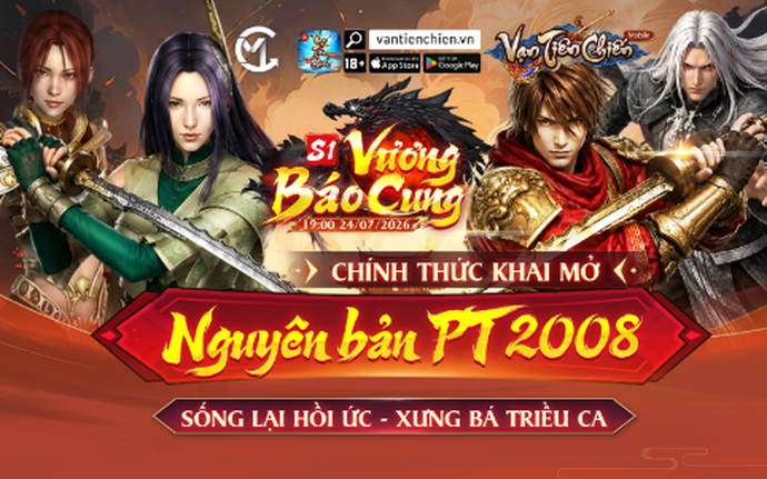 Vạn Tiên Chiến Mobile CMPlay – Hành Trình Tái Hiện Huyền Thoại MMORPG Trên Mobile