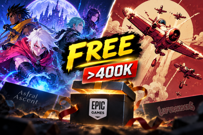 Nhận miễn phí hai tựa game chất lượng cực cao, tổng giá trị hơn 400.000 đồng, chỉ với vài thao tác