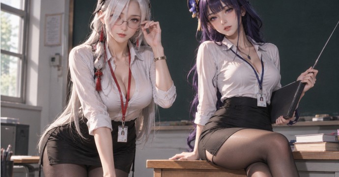 Cộng đồng mạng chia sẻ trend dùng AI biến các hot girl game và anime thành “cô giáo”, loạt tác phẩm đẹp mắt khiến người xem bất ngờ