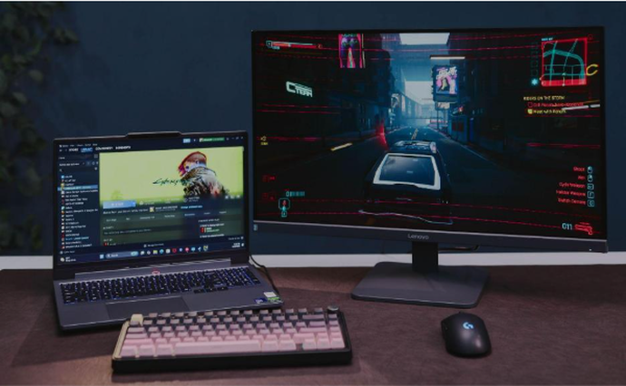 Lenovo LOQ 15IPH11 kết hợp LOQ 27-10: Cặp đôi hoàn thiện góc gaming thế hệ mới
