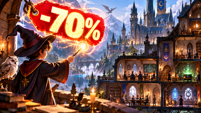 Lấy cảm hứng từ Harry Potter, tựa game phép thuật này đang chạm đáy giá trên Steam, giảm 70% xuống mức thấp nhất lịch sử