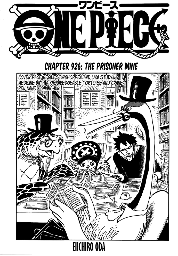 One Piece 926: Bóng ma bí ẩn xuất hiện - Dù ở trong tù nhưng Luffy và Kid vẫn sướng như tiên - Ảnh 1. One Piece 926: Bóng ma bí ẩn xuất hiện - Dù ở trong tù nhưng Luffy và Kid vẫn sướng như tiên - Ảnh 1.