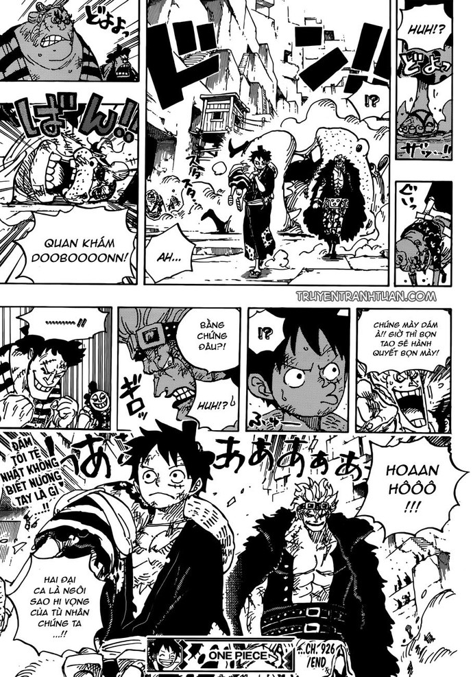 One Piece 926: Bóng ma bí ẩn xuất hiện - Dù ở trong tù nhưng Luffy và Kid vẫn sướng như tiên - Ảnh 10. One Piece 926: Bóng ma bí ẩn xuất hiện - Dù ở trong tù nhưng Luffy và Kid vẫn sướng như tiên - Ảnh 10.