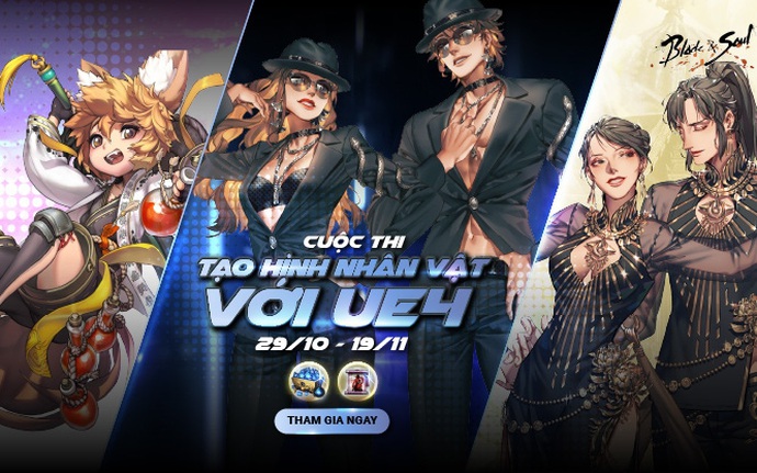 Bùng nổ cùng loạt sự kiện hấp dẫn mừng ngày ra mắt nền tảng đồ họa mới UE4 của tựa game Blade & Soul Việt Nam