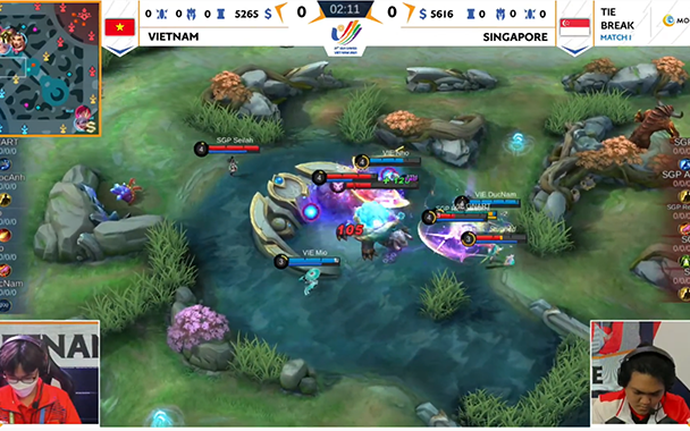 Hành trình thi đấu tại SEA Games 31 của Mobile Legends: Bang Bang Việt Nam