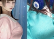 Tò mò phản ứng của CĐM, hot girl đăng tải hai bức ảnh khoe và che vòng một, chỉ số đối lập hoàn toàn