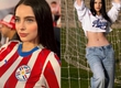 Sở hữu nhan sắc nổi bật, nữ CĐV xinh đẹp bất ngờ gây bão World Cup, còn bị nghi ngờ là "hot girl AI"