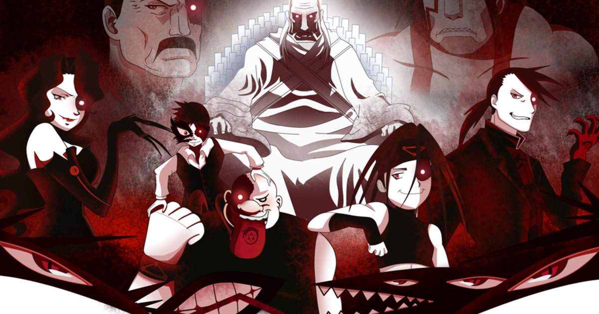 Cùng tìm hiểu cội nguồn của 7 "con quỷ" Homunculus trong Fullmetal Alchemist